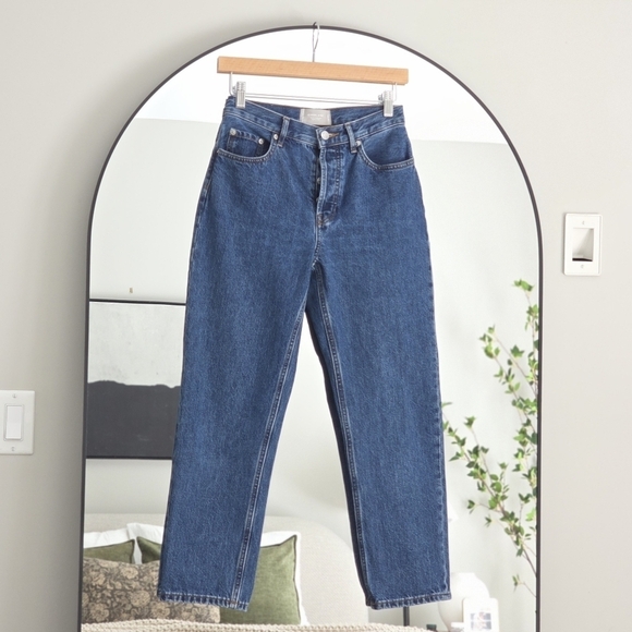 Everlane The 90's Cheeky Organic Cotton Ankle Jean, Size 25 - Picture 3 of 10